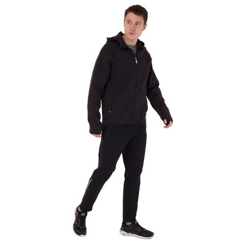 Куртка с капюшоном Joma Soft-Shell Basilea 101028-100 S Черный (06590004) фото №9