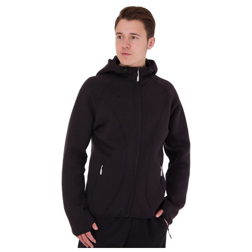 Куртка с капюшоном Joma Soft-Shell Basilea 101028-100 S Черный (06590004) фото №1