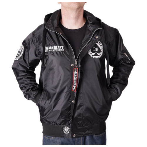 Чоловіча куртка Black Heart Barker - чорний/М (BH8351-M) фото №5
