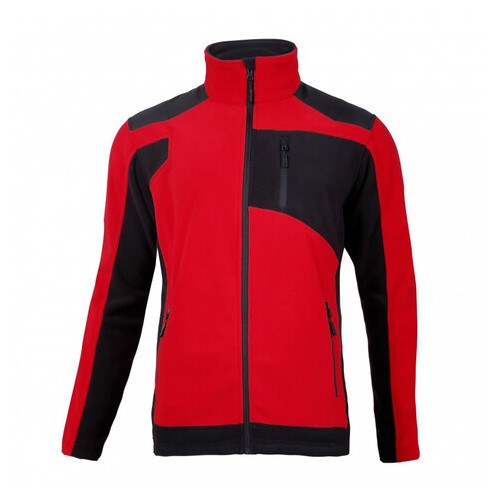 Куртка флісова червона зі зміцненням 40115, Lahti Pro розмір M фото №2