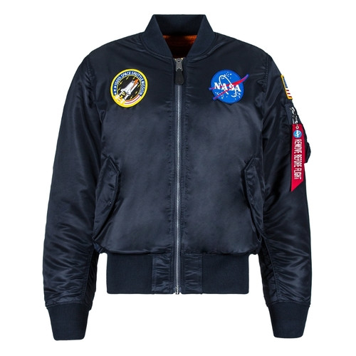 Куртка Alpha Industries MA-1 NASA M Темно-синій фото №1