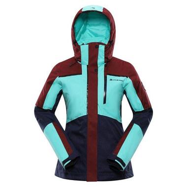 Жіноча куртка Alpine Pro MALEFA LJCY546 547 - M - бірюзово/синій (007.016.0300) фото №1
