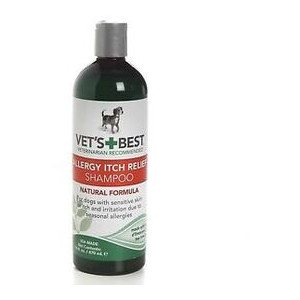 Шампунь Vets Best Allergy Itch Relief Shampoo при алергії для собак 470 мл (vb10345) фото №1