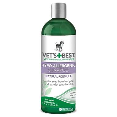Шампунь Vets Best Hypo-Allergenic Shampoo гіпоалергенний для собак 470 мл (vb10004) фото №1