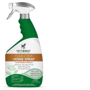 Спрей Vets Best Natural Flea&Tick Home Spray від бліх/кліщів/москітів для собак 945 мл (vb10348) фото №1