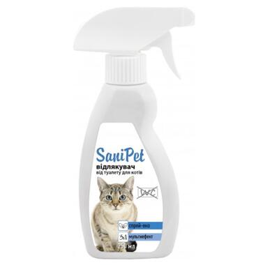 Спрей для тварин Природа Sani Pet відлякувач від місць, не призначених для туалету для котів 250 мл (4823082405657) фото №1