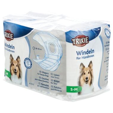 Памперс для собак (сук) Trixie 23632 28-40 см 12шт (4011905236322) фото №1