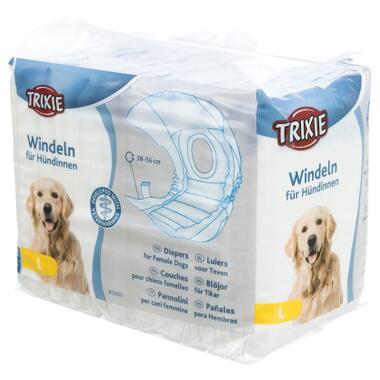 Памперс для собак (сук) Trixie 23635 38-56 см 12шт (4011905236353) фото №1