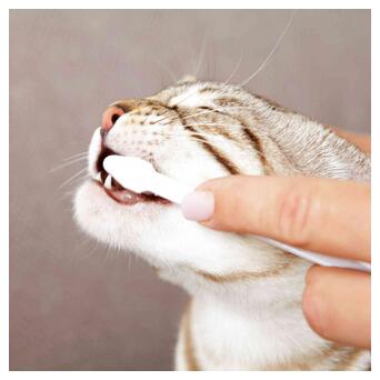 Зубна паста для тварин Trixie зі щіткою для котів (4011905256207) фото №4