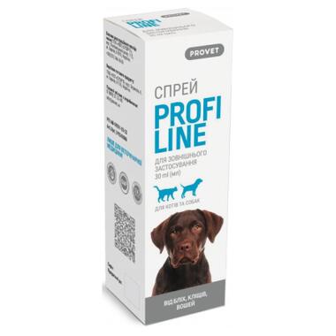 Спрей для тварин ProVET Profiline інсектоакарицид для котів та собак 30 мл (4823082430864) фото №2