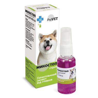 Спрей для тварин ProVET Мікостоп протигрибковий для котів та собак 30 мл (4820150200312) фото №1