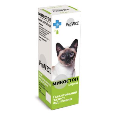 Спрей для тварин ProVET Мікостоп протигрибковий для котів та собак 30 мл (4820150200312) фото №2