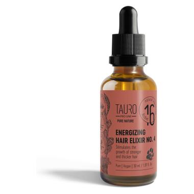 Ефірне масло для тварин Tauro Pro Line Energizing Hair Elixir № 4 для стимуляції росту шерсті 30 мл (TPL47411) фото №1
