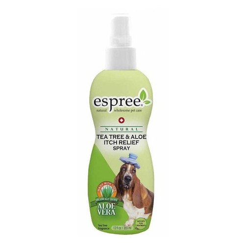 Спрей Espree Tea Tree & Aloe Spray при свербіння та подразненнях для собак 355 мл (e01075) фото №1