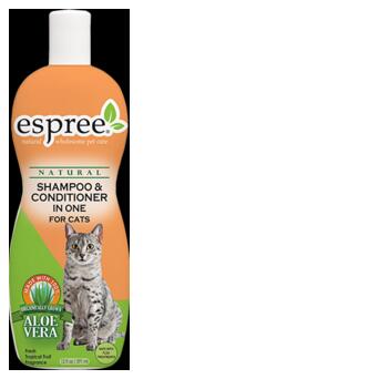 Шампунь та кондиціонер Espree Shampoo'N Conditioner In One for Cats 355 мл фото №1