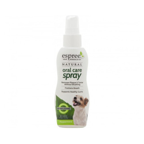 Спрей Espree Oral Care Spray Peppermint для ухода за зубами для собак с ароматом мятой, 118 мл 118498 фото №1