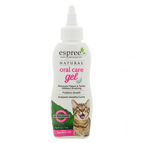 Гель Espree Oral Care Gel Salmon Oil for Cats для ухода за зубами для кошек с маслом лосося, 118 мл 118499 фото №1