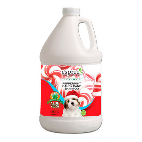 Шампунь Espree Candy Cane Peppermint Shampoo для собак з ароматом цукерок, 3,79 л 118559 фото №1