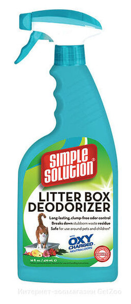 Засіб для видалення запахів у котячому туалеті Simple Solution 945 мл (ss10238) фото №1
