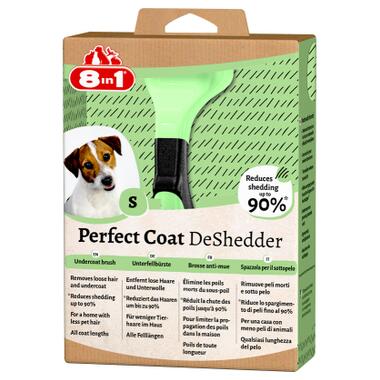 Фурмінатор для тварин 8in1 Perfect Coat для собак S 4.5 см зелений (4048422149408) фото №2
