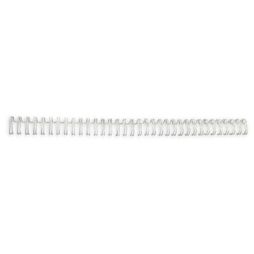 Пружини wireMARK для палітурки 6.4 мм, білі (100 шт.) фото №1