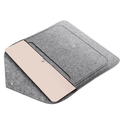Чохол для ноутбука Gmakin для Macbook Pro 14 світло-сірий (GM07-14) фото №3