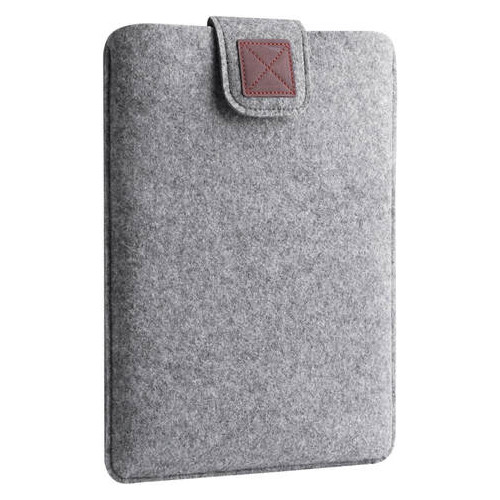 Чохол для ноутбука Gmakin для Macbook Pro 14 світло-сірий на застібці (GM55-14) фото №1