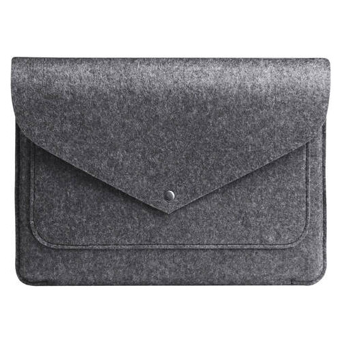 Чохол для ноутбука Gmakin для Macbook Pro 14 темно-сірий на кнопці (GM62-14) фото №1