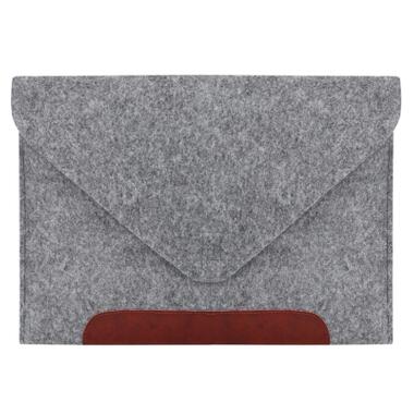 Чехол для ноутбука Gmakin 13 GM10 Grey/Brown для MacBook Pro 13 (GM10-13New) фото №2