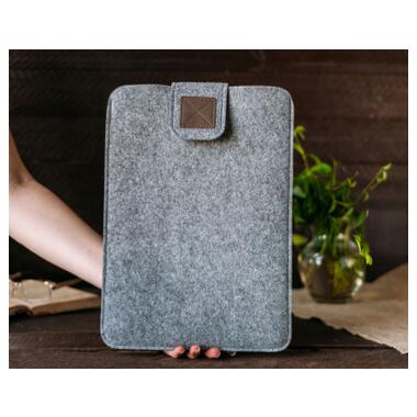 Чехол для ноутбука Gmakin 13 GM55 Grey/Brown, для Macbook Pro 13 (GM55-13New) фото №10