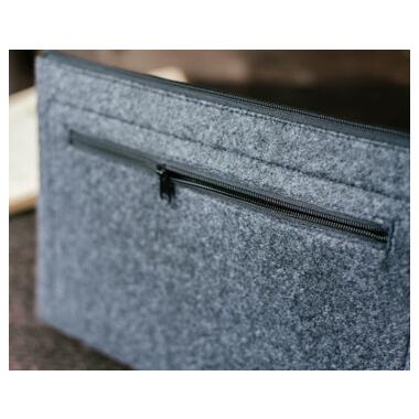 Чехол для ноутбука Gmakin 13 GM67 Grey, для Macbook Pro 13 (GM67-13New) фото №8