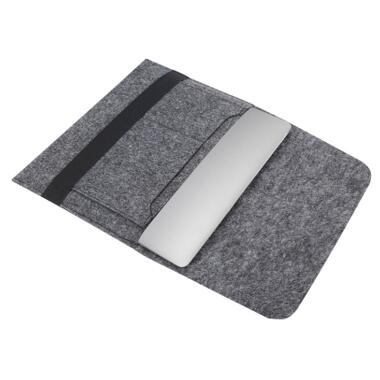 Чехол для ноутбука Gmakin 13.3 GM14 Black, для MacBook Air/Pro 13.3 (GM14) фото №2