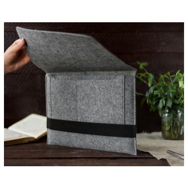 Чехол для ноутбука Gmakin 13.3 GM15 Black/Grey, для MacBook Air/Pro 13.3 (GM15) фото №11