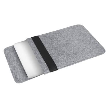 Чехол для ноутбука Gmakin 13.3 GM16 Grey, для MacBook Air/Pro 13.3 (GM16) фото №2