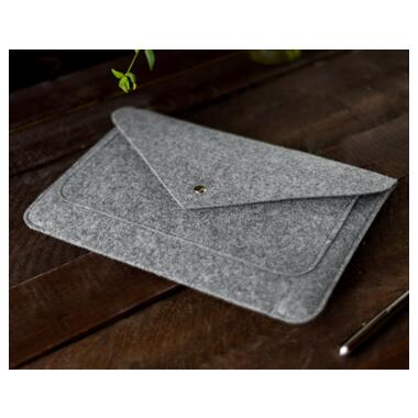 Чехол к ноутбуку Gmakin 13 GM07 Grey, для MacBook Pro 13 (GM07-13New) фото №9