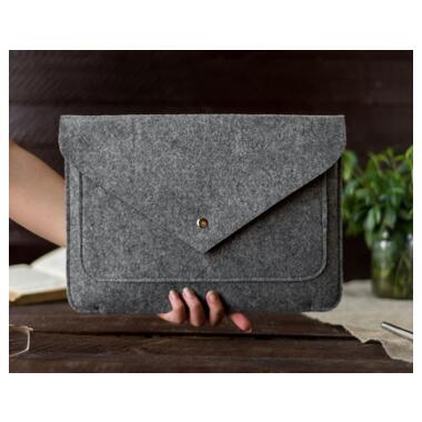 Чехол к ноутбуку Gmakin 13 GM07 Grey, для MacBook Pro 13 (GM07-13New) фото №10