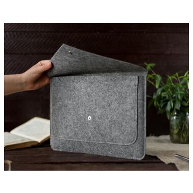 Чехол к ноутбуку Gmakin 13 GM07 Grey, для MacBook Pro 13 (GM07-13New) фото №11