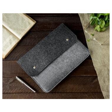 Чохол до ноутбука Gmakin 13 GM05 Black/Grey, для MacBook Pro 13 (GM05-13New) фото №6