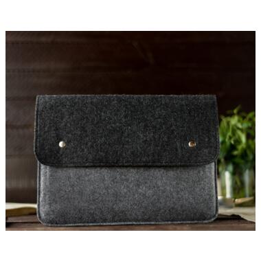 Чохол до ноутбука Gmakin 13 GM05 Black/Grey, для MacBook Pro 13 (GM05-13New) фото №8