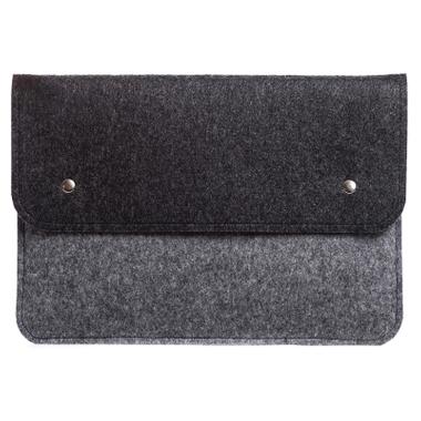 Чохол до ноутбука Gmakin 13 GM05 Black/Grey, для MacBook Pro 13 (GM05-13New) фото №5