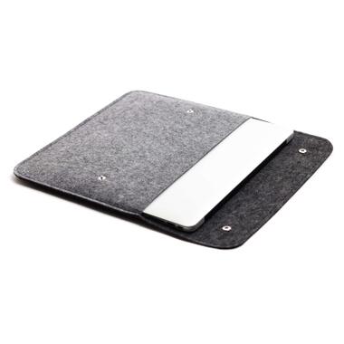 Чохол до ноутбука Gmakin 13 GM05 Black/Grey, для MacBook Pro 13 (GM05-13New) фото №3