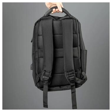 Рюкзак для ноутбука XO 15.6 CB02 black (CB02-15.black) фото №5