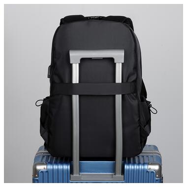 Рюкзак міський 3030 для ноутбука 16 з USB роз'ємом 20-35 л. фото №5