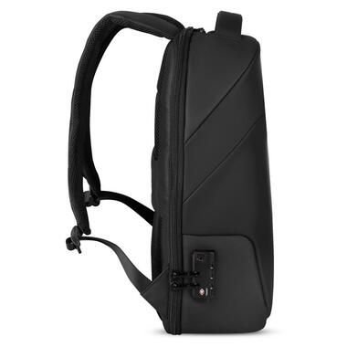 Рюкзак для ноутбука 15.6 Mark Ryden MR9068YY з дощовиком (Чорний) фото №2