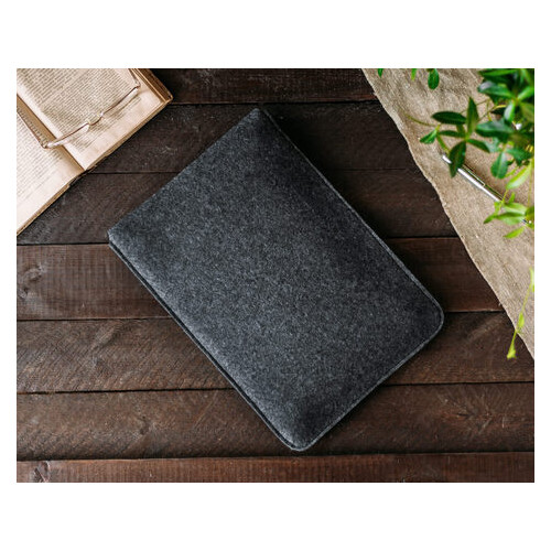 Чехол для ноутбука Gmakin для Macbook Air/Pro 13,3 Серый, Конверт, На резинке (GM71) фото №6