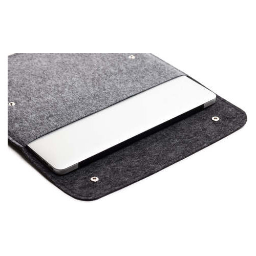 Чохол для ноутбука Gmakin для Macbook Pro 15 Black/Grey (GM05-15) фото №2