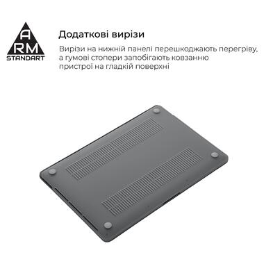 Накладка ArmorStandart Air Shell MacBook M1 Pro 14.2 (A2442/A2779) 2021/2023 Black (ARM68149) фото №4