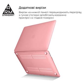 Накладка ArmorStandart Matte Shell MacBook Air 13.3 2018 (A2337/A1932/A2179) Pink (ARM68153) фото №4