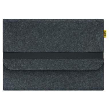 Чохол для ноутбука ArmorStandart Feltery Case AS3 MacBook 13-14 Black (ARM70772) фото №1