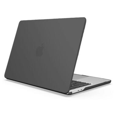 Чехол для ноутбука Armorstandart 13.6 MacBook Air M4/M3/M2 (A3240/A3113/A2681) Black Matte Shell (ARM80470) фото №1